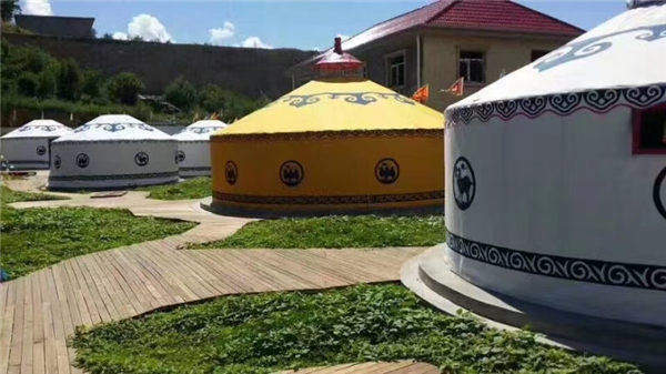 九千户外帐篷有限公司制造有民族风格蒙古包